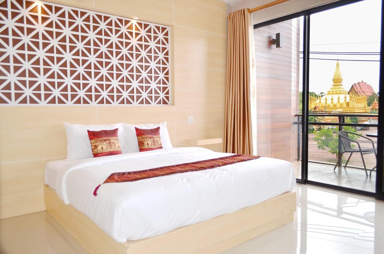 Thatluangview Hotel Vientiane Exterior photo
